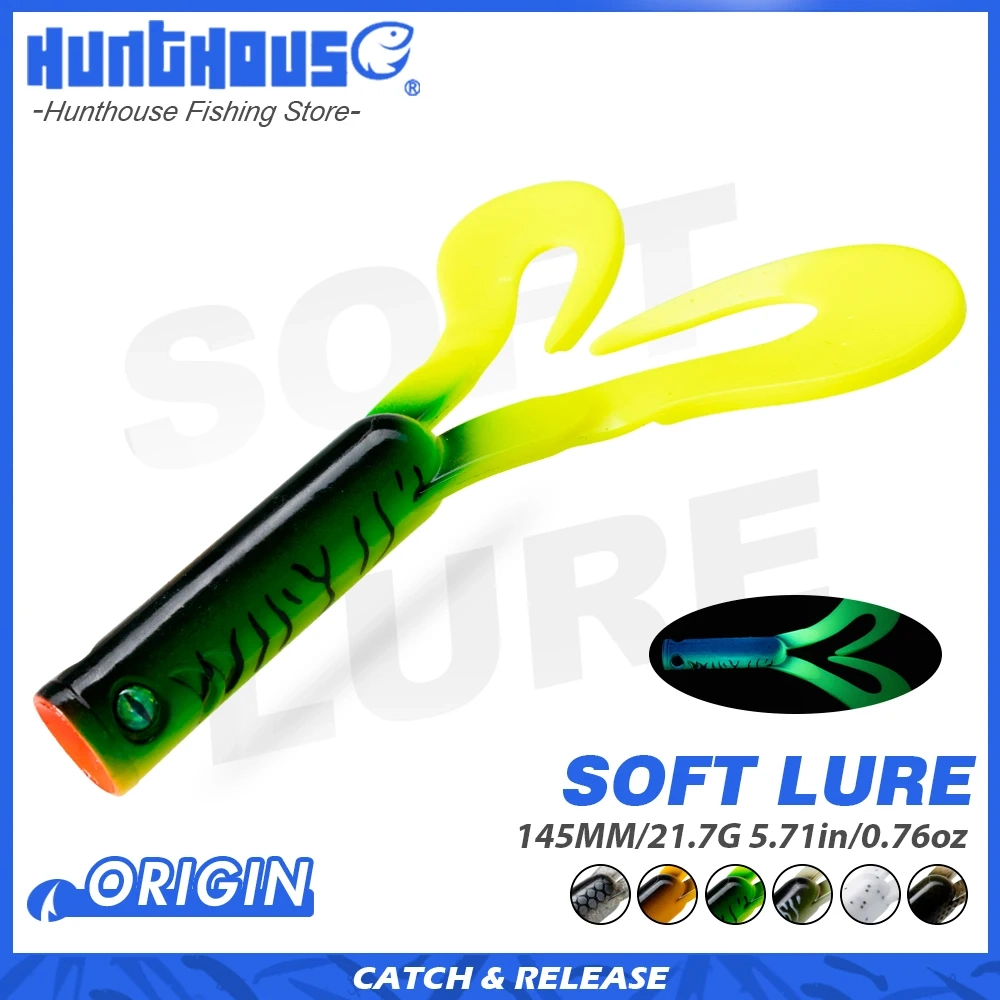 Hunthouse Twin Tail Soft Lure